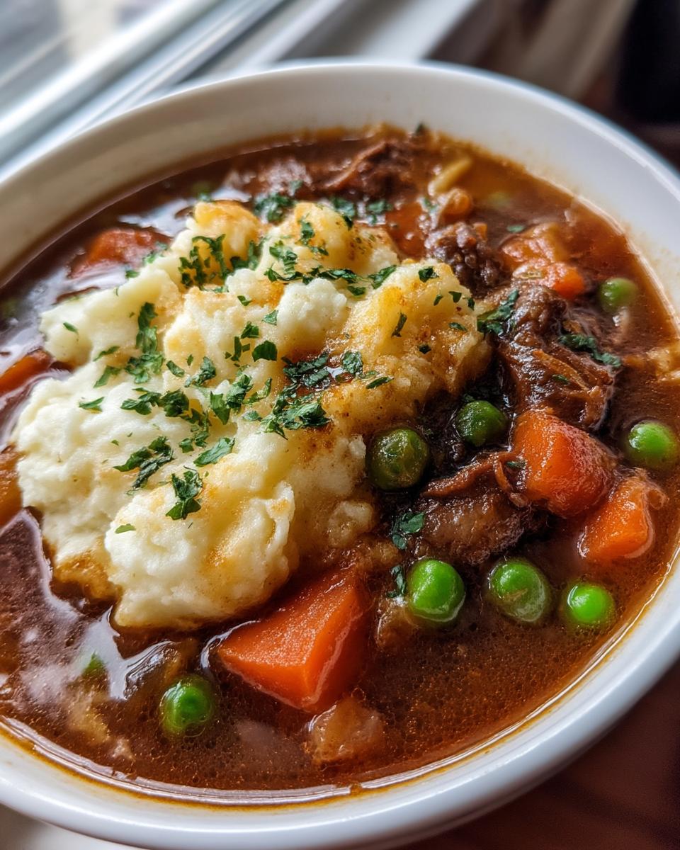 Shepherd's Pie Soup - detail 1
