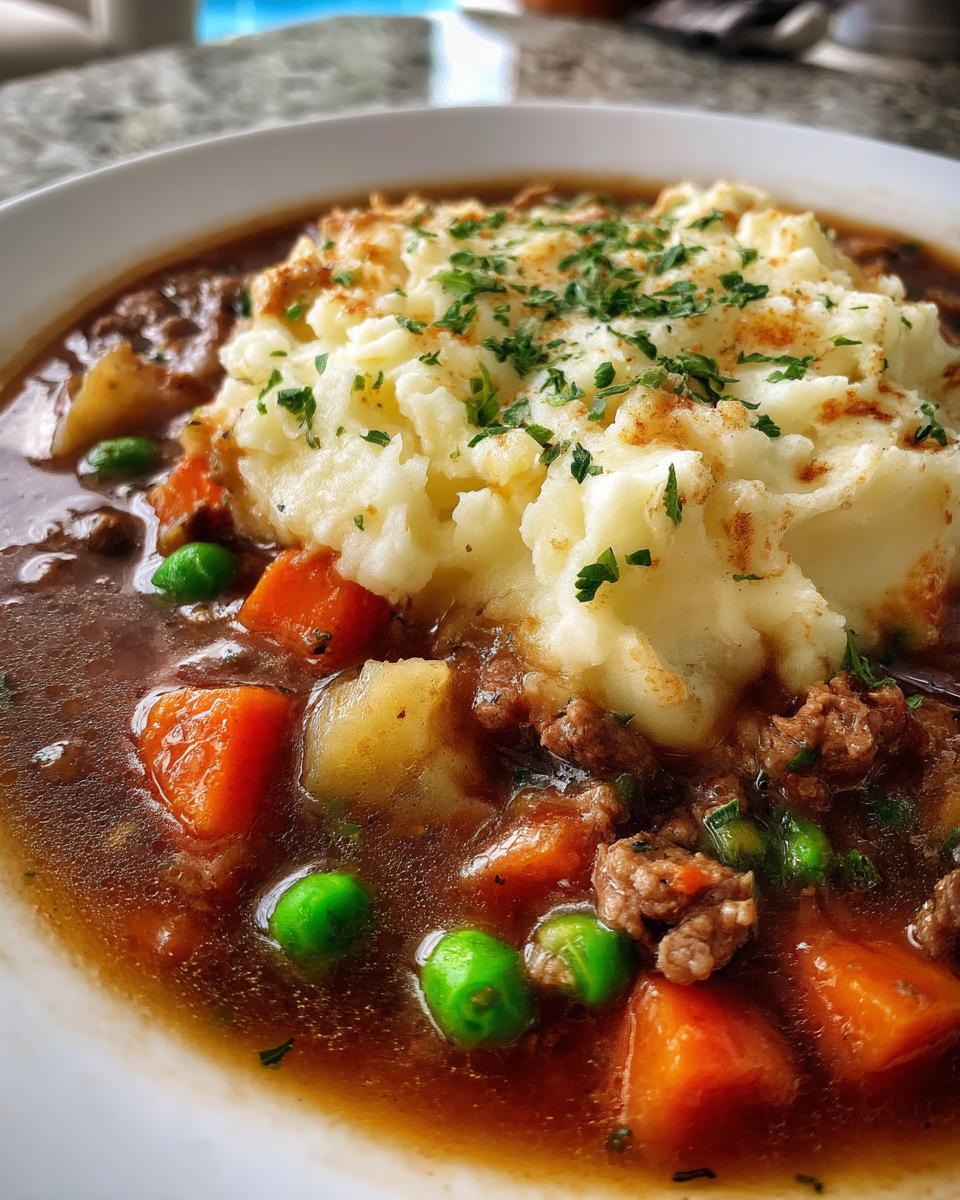Shepherd's Pie Soup - detail 2