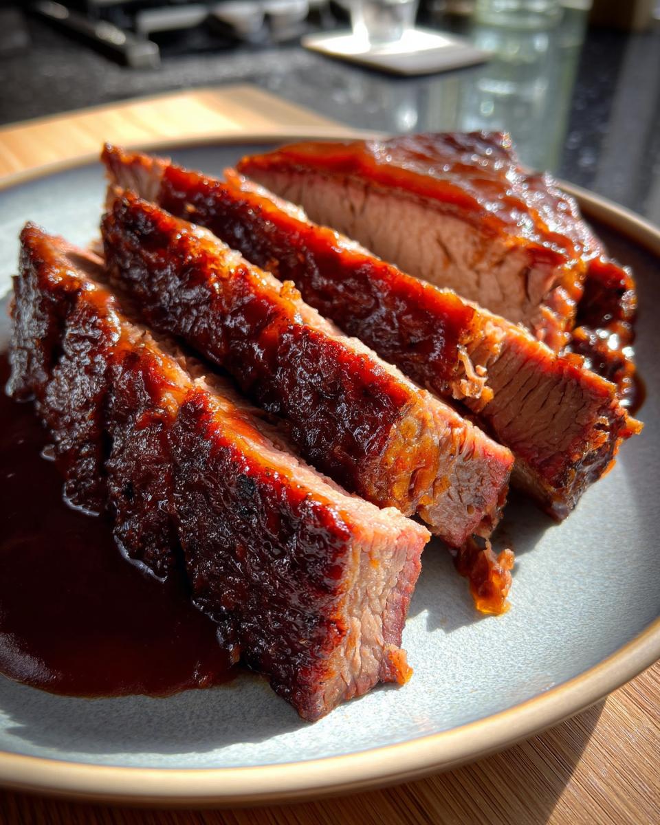 Slow-Cooked Barbecue Brisket with Homemade Barbecue Sauce: A Melt-in-Your-Mouth Recipe - detail 1