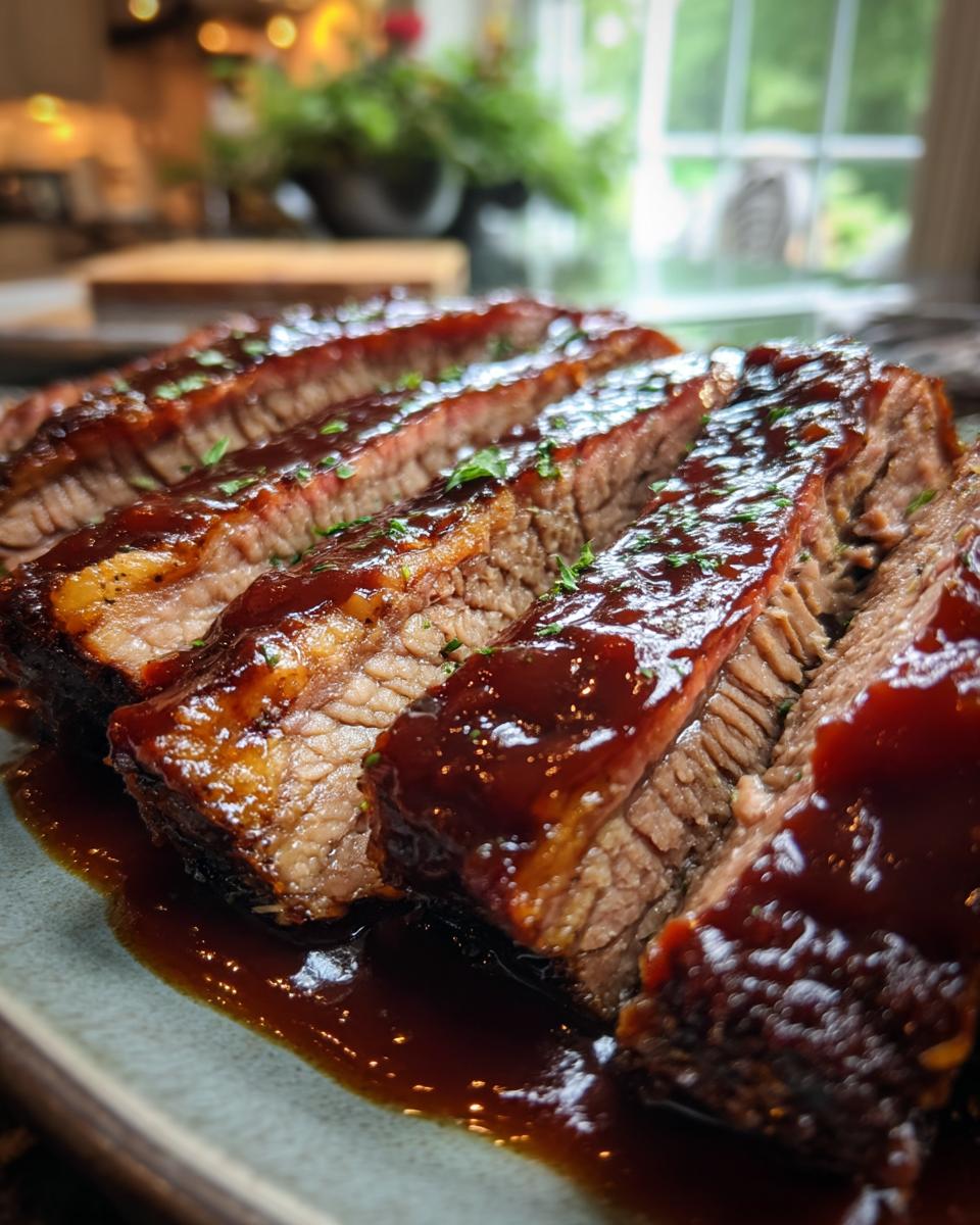 Slow-Cooked Barbecue Brisket with Homemade Barbecue Sauce: A Melt-in-Your-Mouth Recipe - detail 2