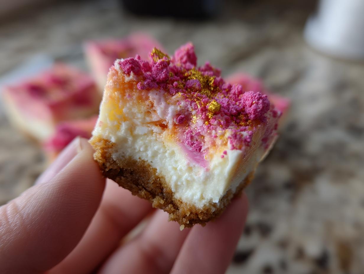 Strawberry Crunch Mini Cheesecake Bites Recipe - detail 2