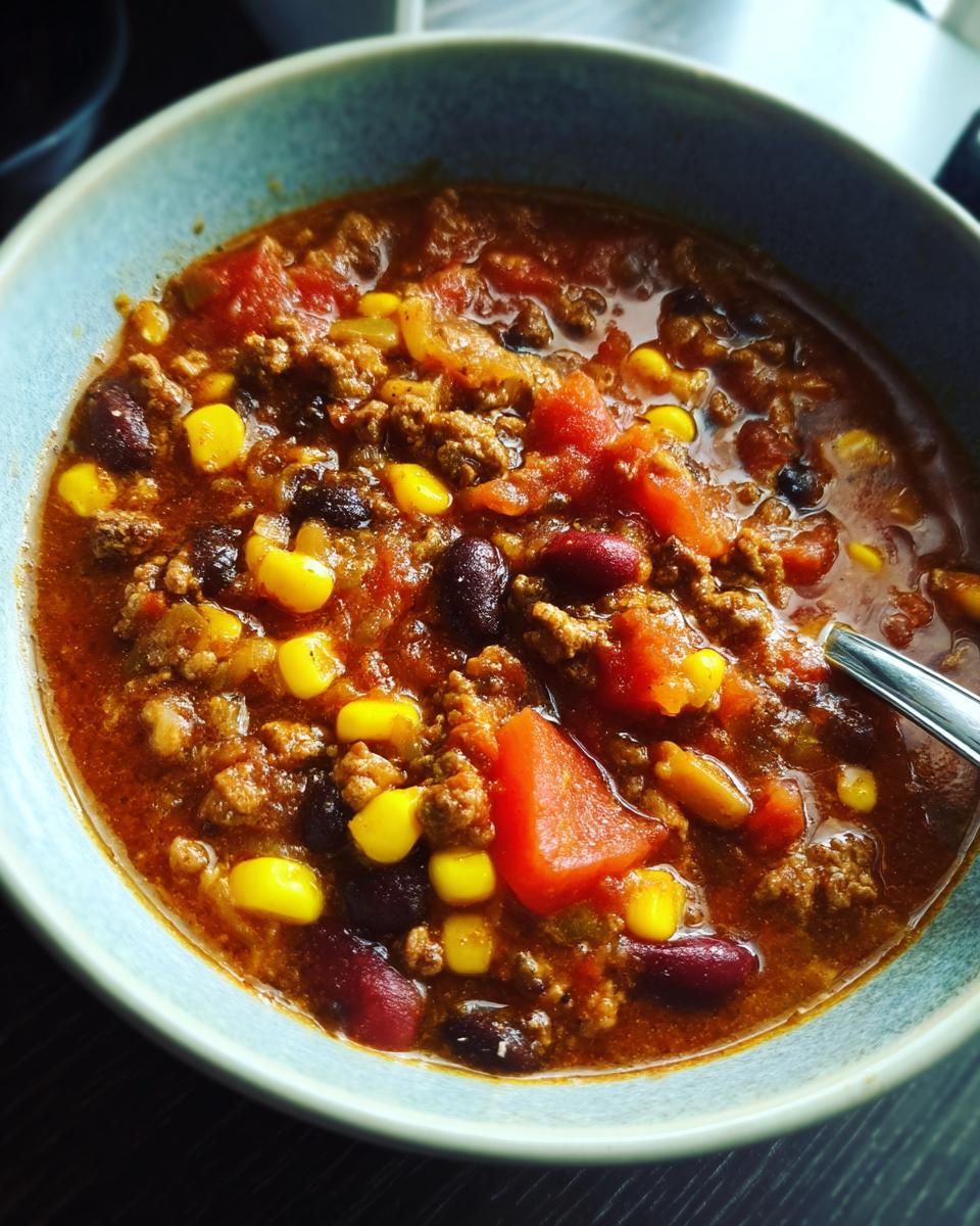 Taco Soup in Slow Cooker - detail 1