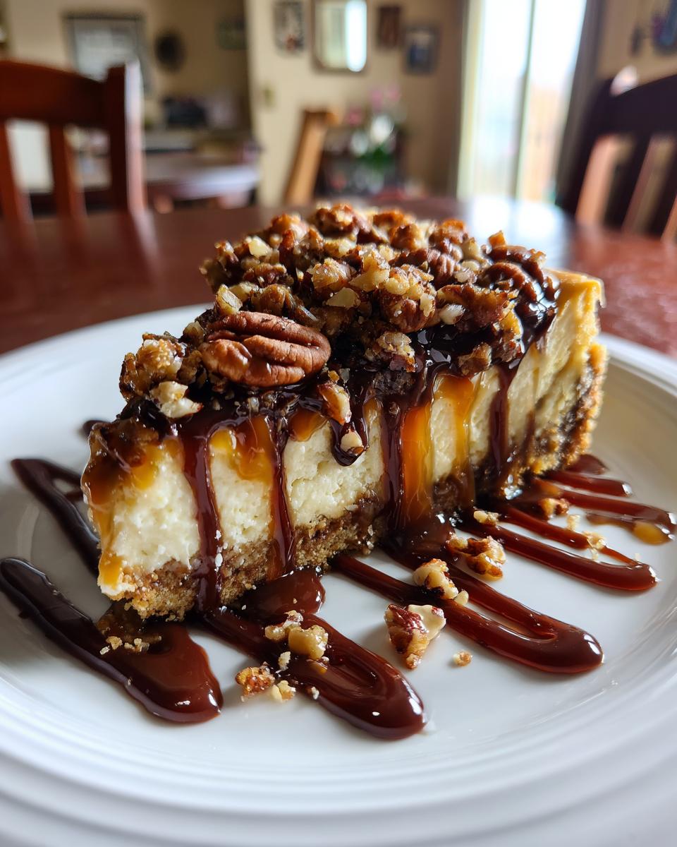 Turtle Cheesecake - detail 1
