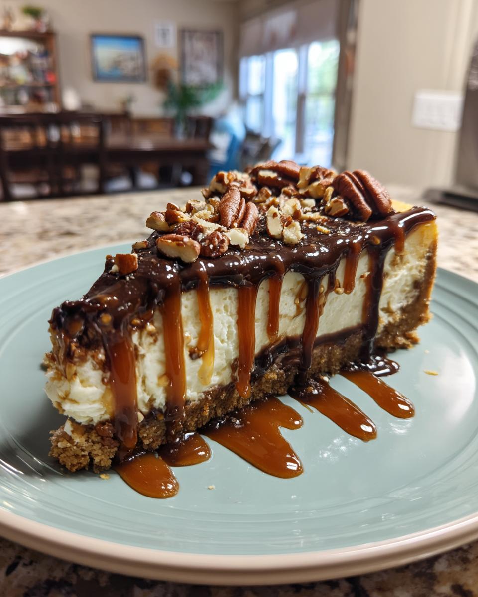 Turtle Cheesecake - detail 2