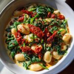 Tuscan Butter Beans with Spinach and Sun-dried Tomato