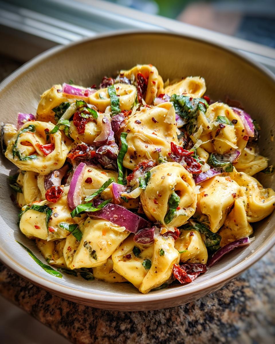 Tuscan Tortellini Pasta Salad
Pizza Pasta Salad
Classic Tuna Pasta Salad - detail 3
