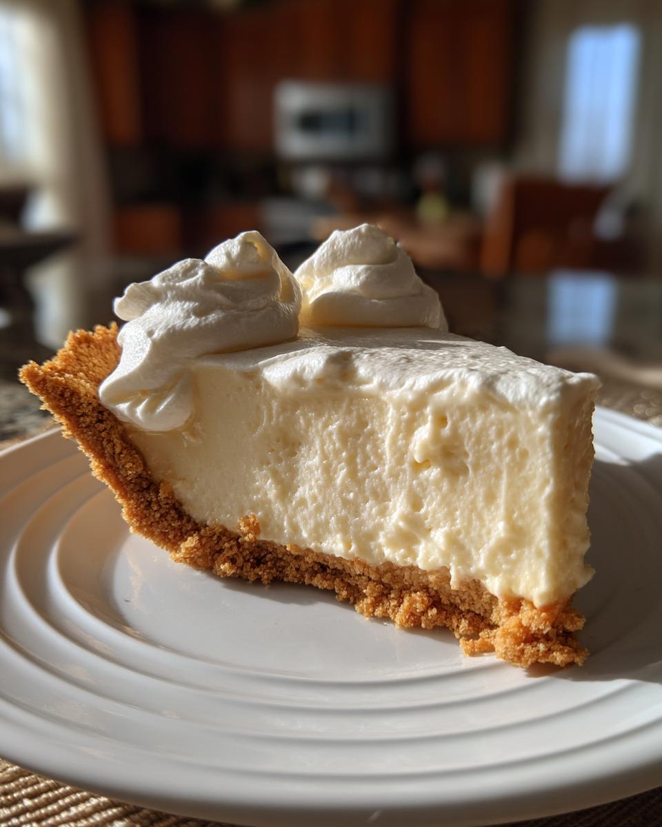 Vanilla Cool Whip Pie - detail 1