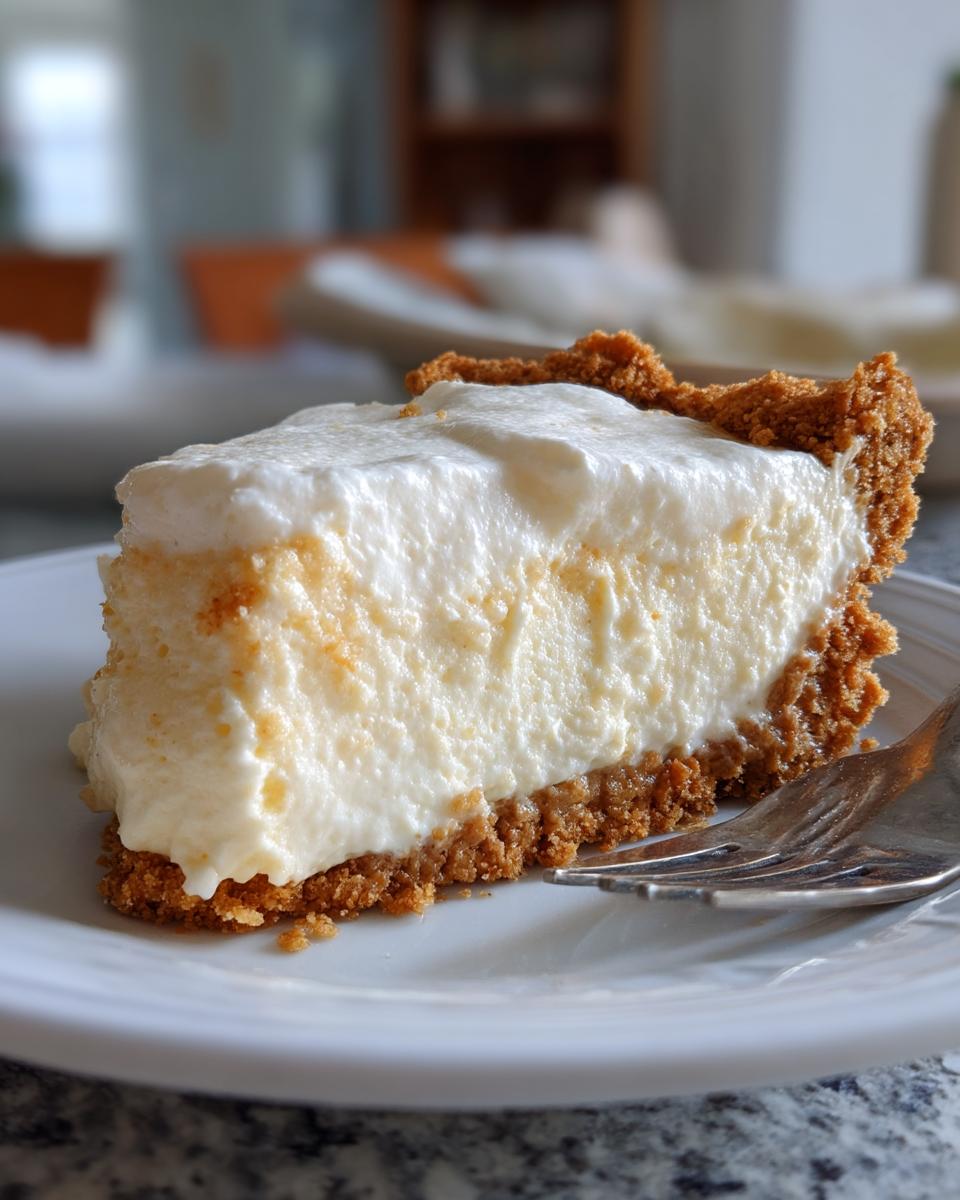 Vanilla Cool Whip Pie - detail 3