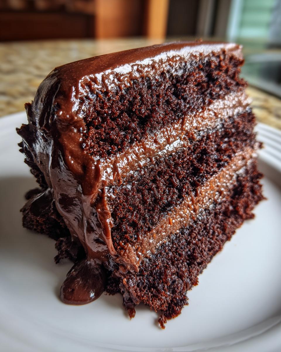 70s Hersheys Chocolate Cake - detail 2