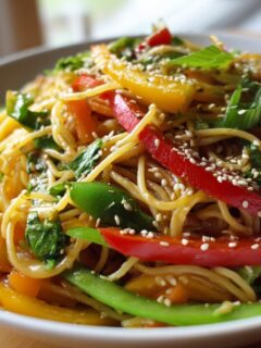 Asian Sesame Noodle Salad