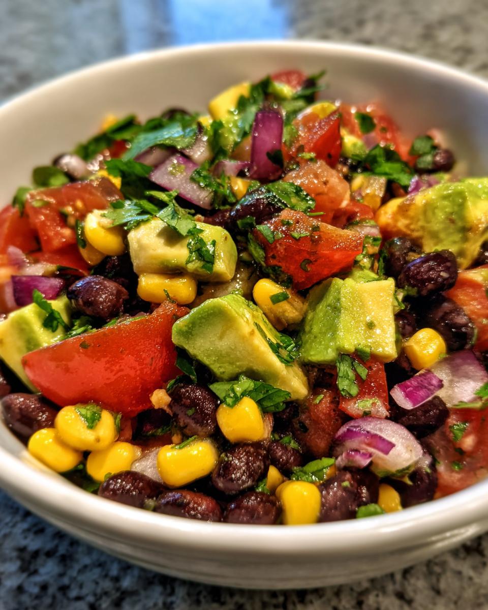 Avocado Cowboy Caviar Salsa - detail 2