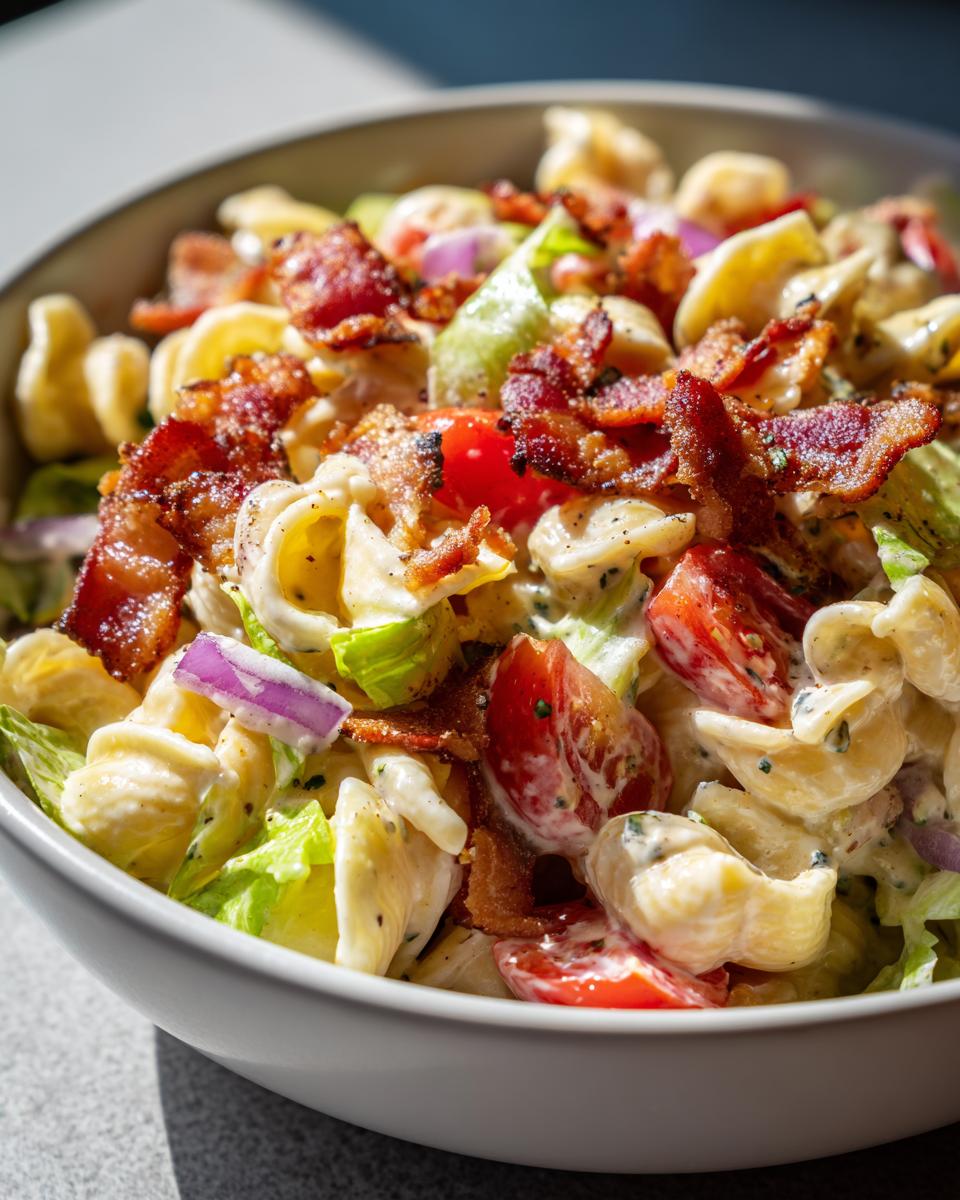 BLT Ranch Pasta Salad - detail 2