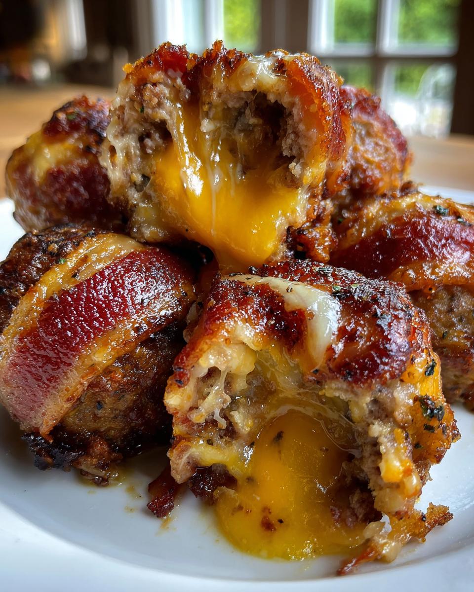 Bacon Cheddar Onion Bombs - detail 2