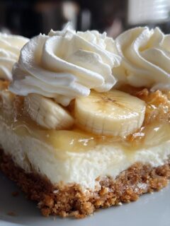 Banana Pudding Cheesecake Bars