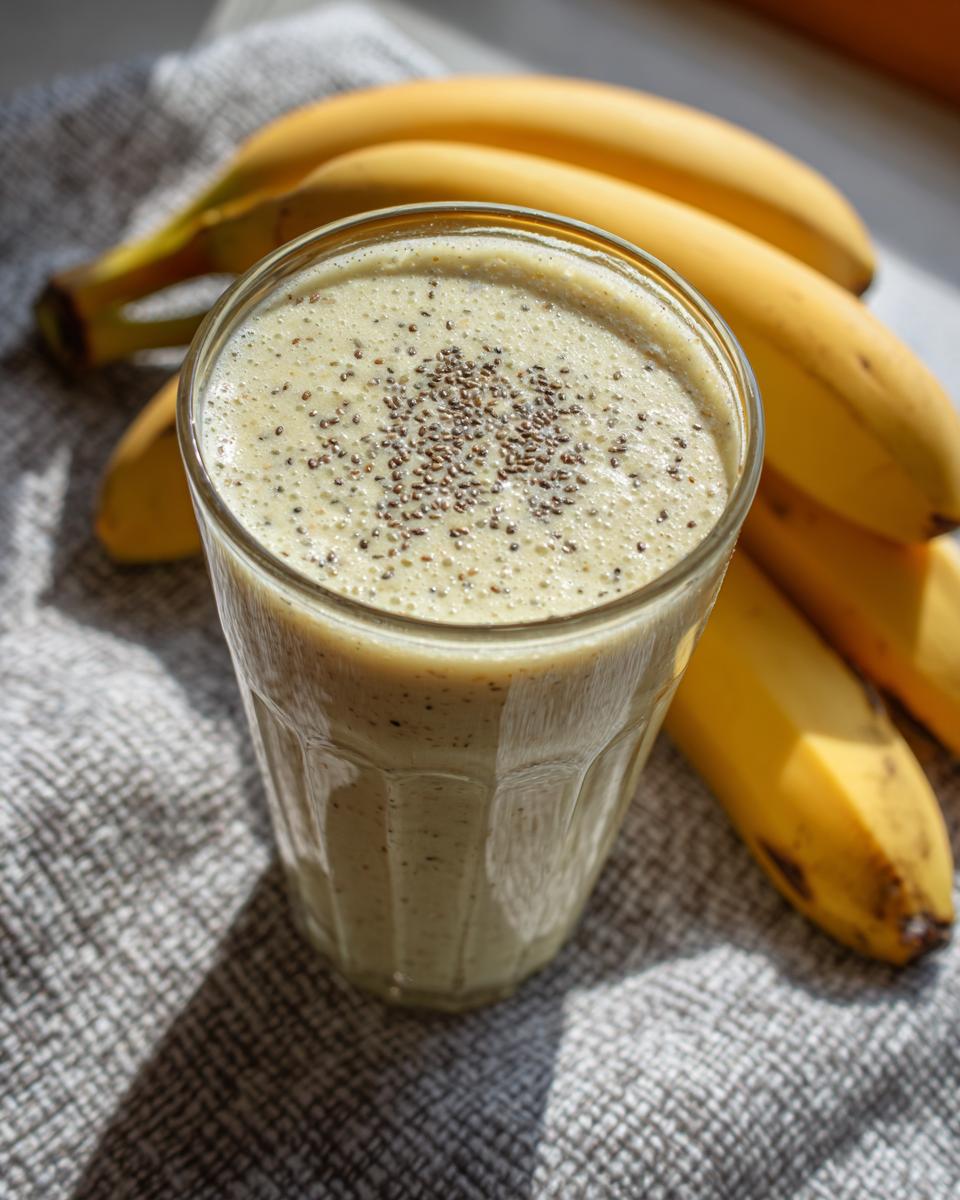 Banana Weight Loss Recipe – Healthy Smoothie - detail 2