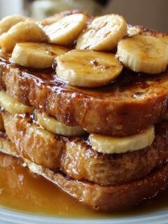 Bananas Foster French Toast