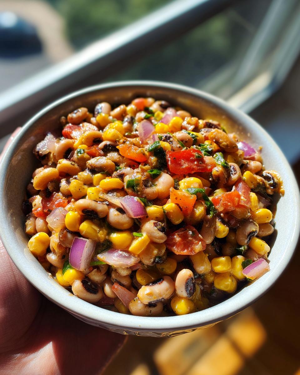 Black-Eyed Pea Cowboy Caviar - detail 1