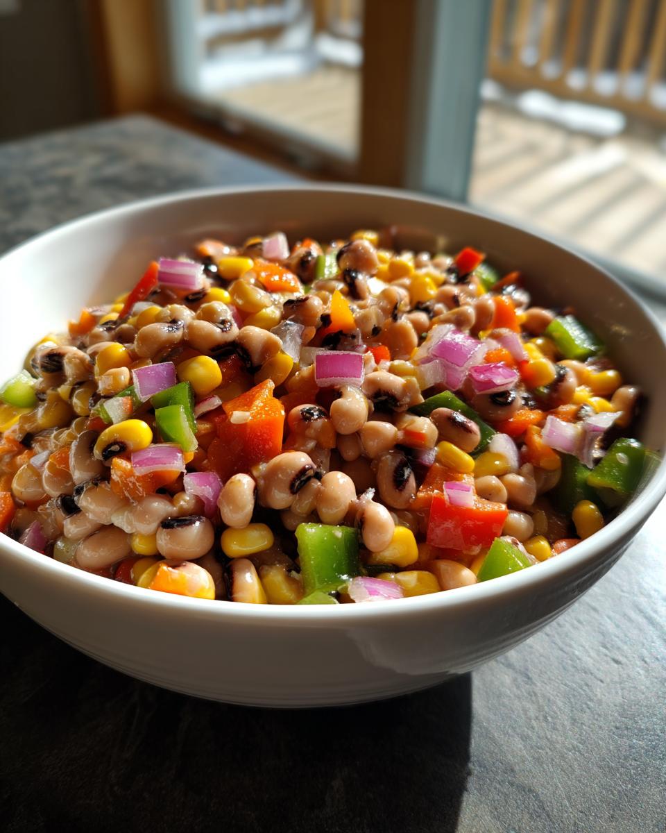Black-Eyed Pea Cowboy Caviar - detail 3