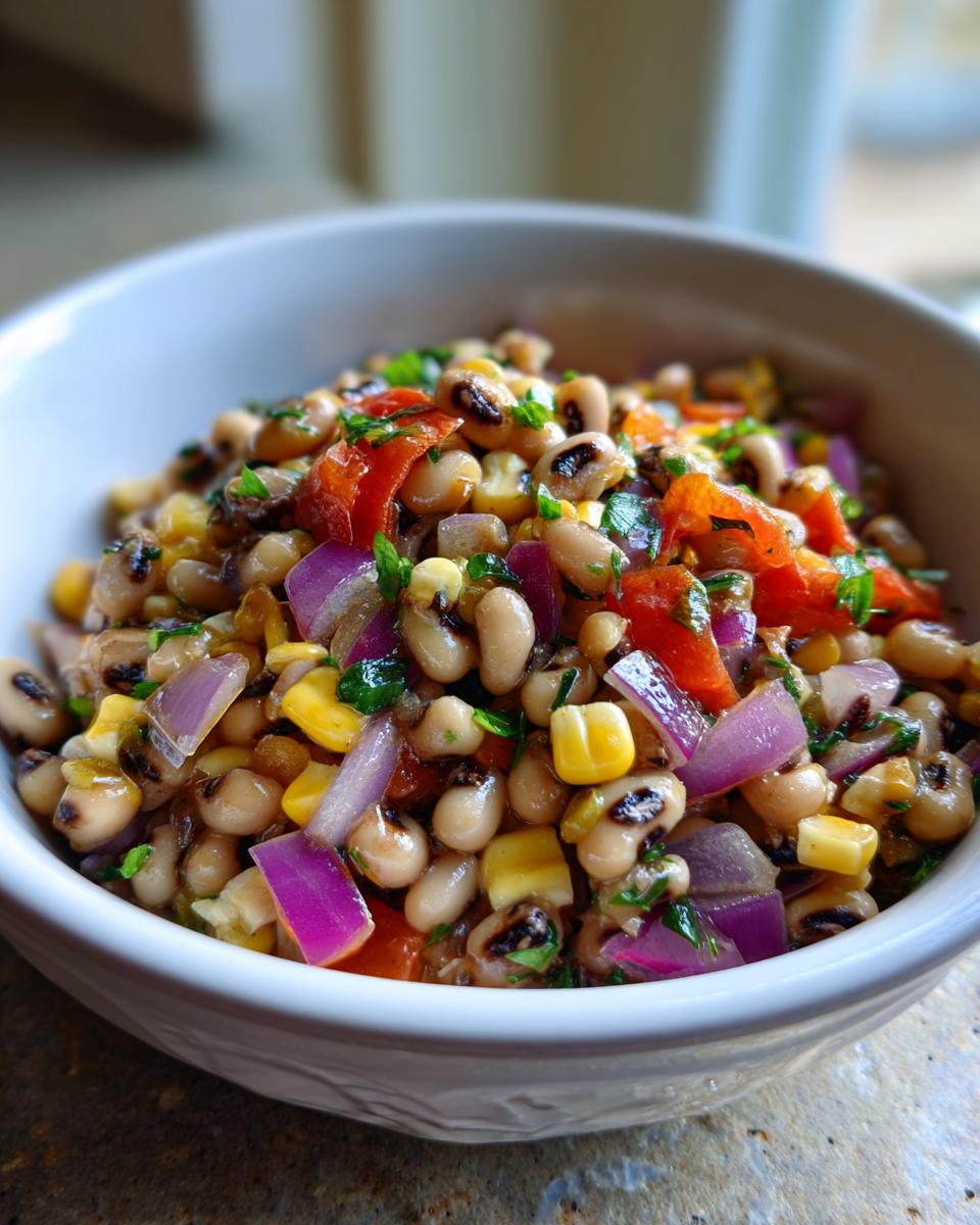 Black-Eyed Pea Cowboy Caviar - detail 4