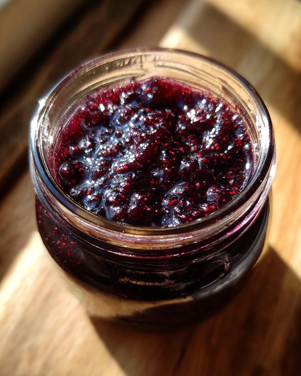 Blueberry Jalapeno Jam - detail 1