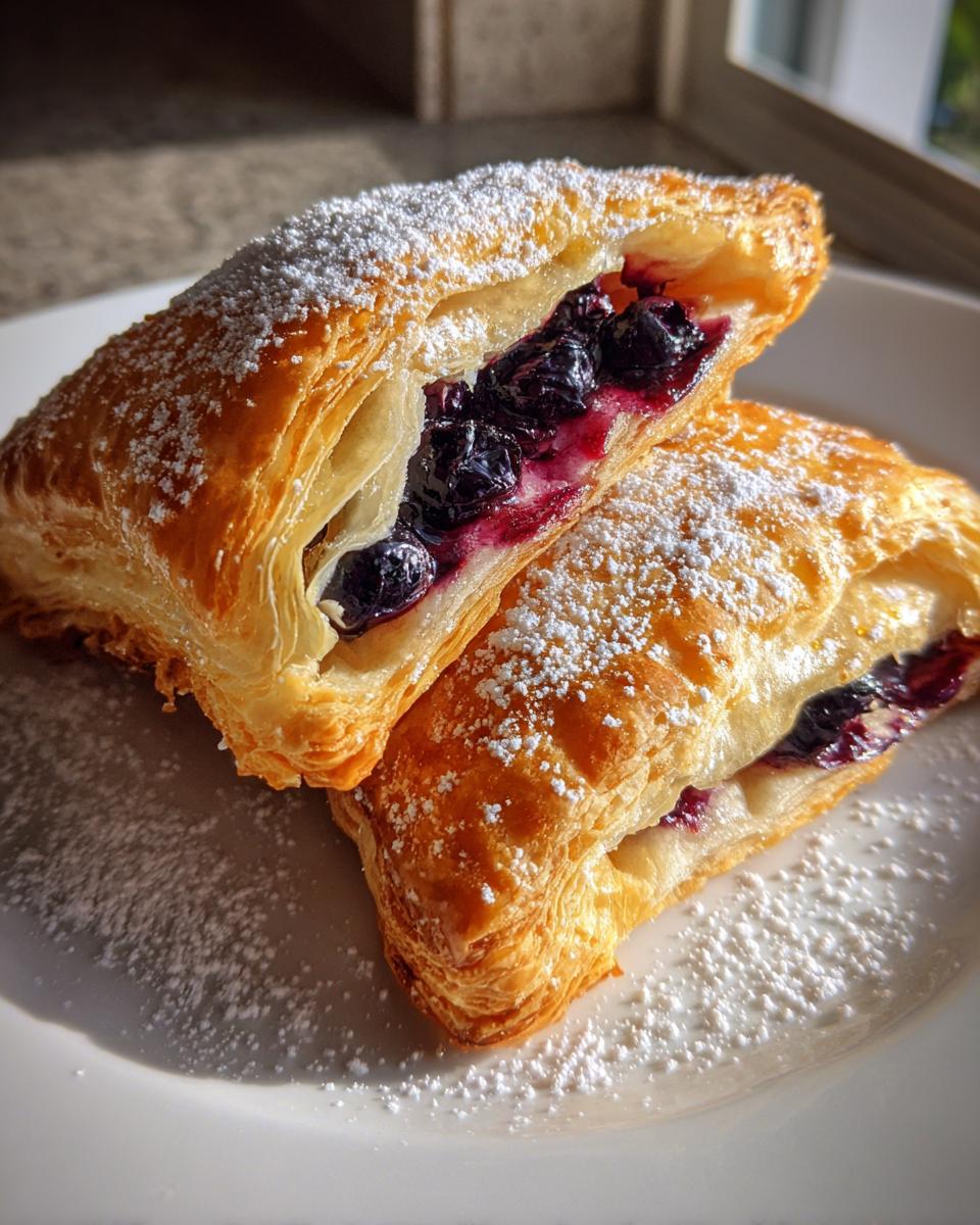 Blueberry Turnovers - detail 1