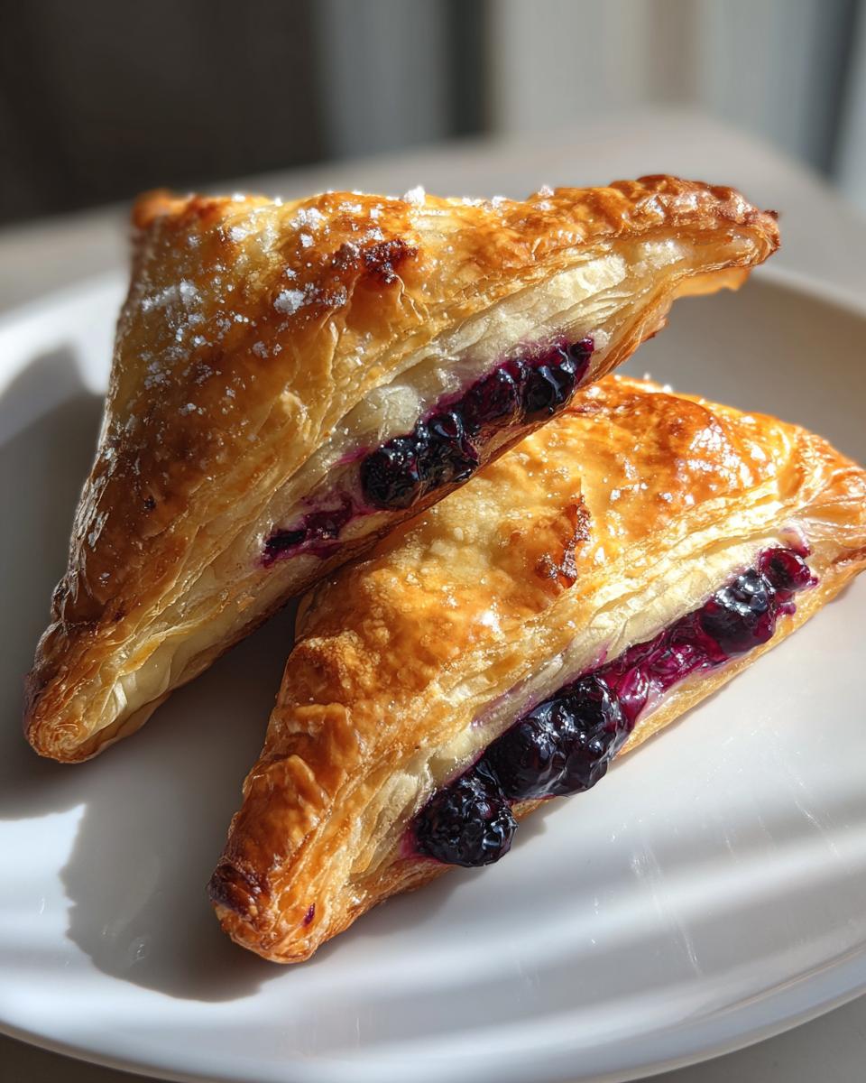Blueberry Turnovers - detail 1