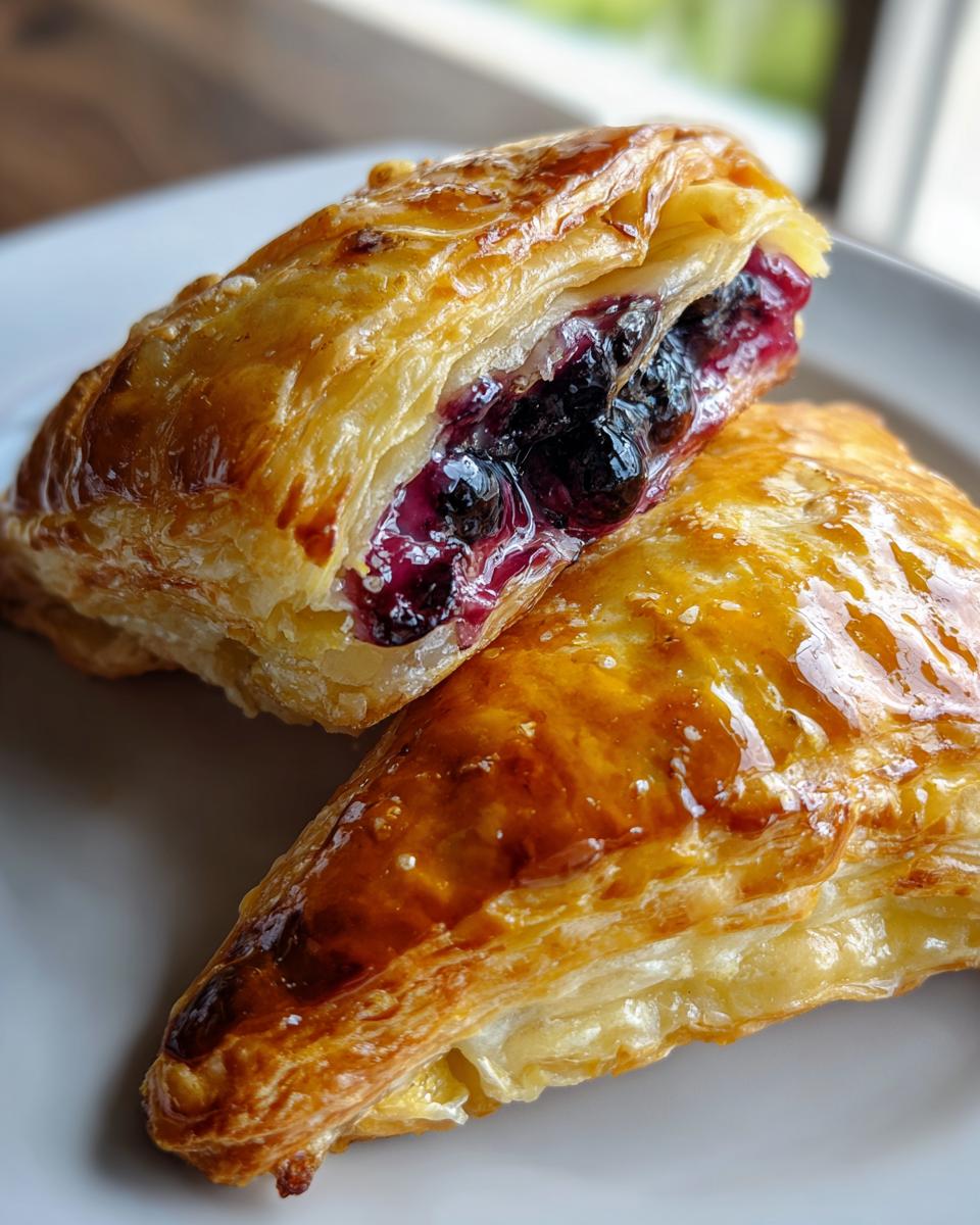Blueberry Turnovers - detail 2