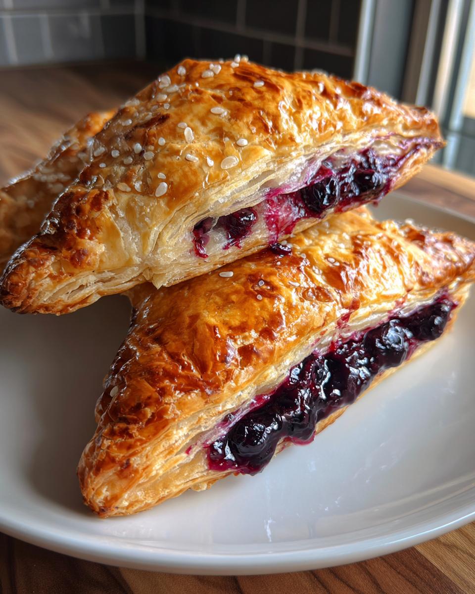 Blueberry Turnovers - detail 3
