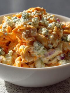 Buffalo Chicken Pasta Salad
