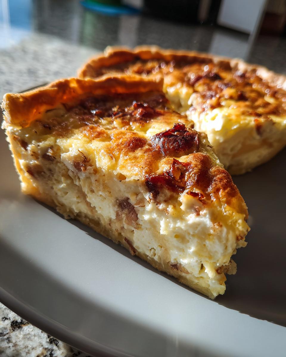 Caramelized Onion & Goat Cheese Quiche - detail 2