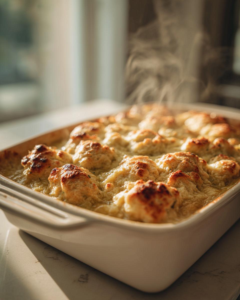 Chicken and Dumpling Casserole - detail 3