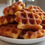 Churro Waffle Bites