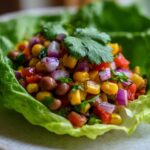 Cowboy Caviar Lettuce Cups