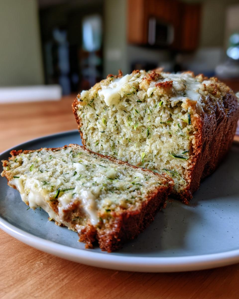 Cream Cheese Swirl Zucchini Bread - detail 2