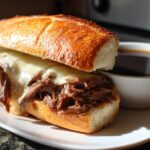 Crockpot French Dip Sandwiches
