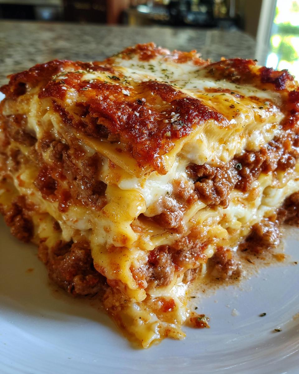 Crockpot Lasagna - detail 3