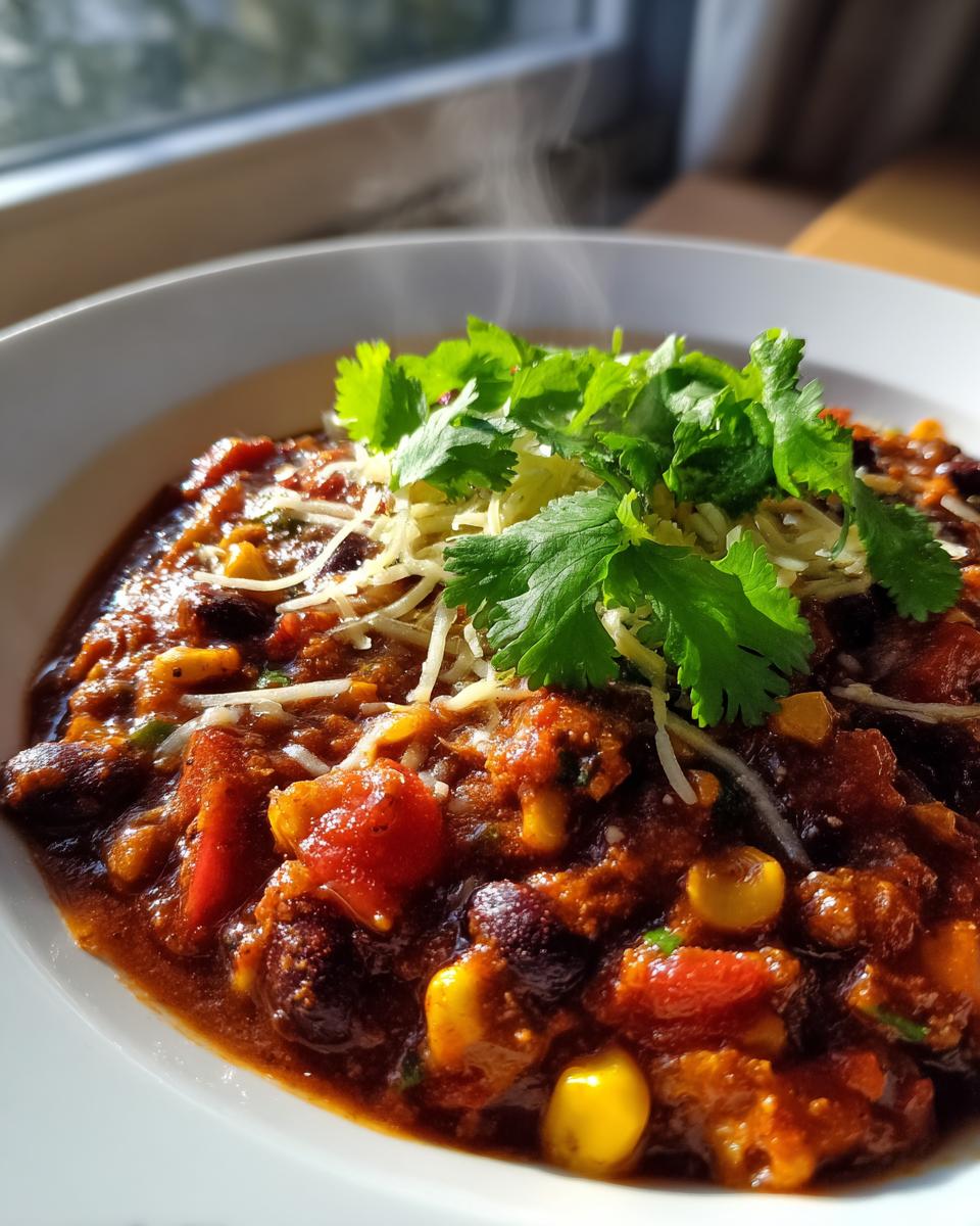 Crockpot Vegetarian Chili - detail 1