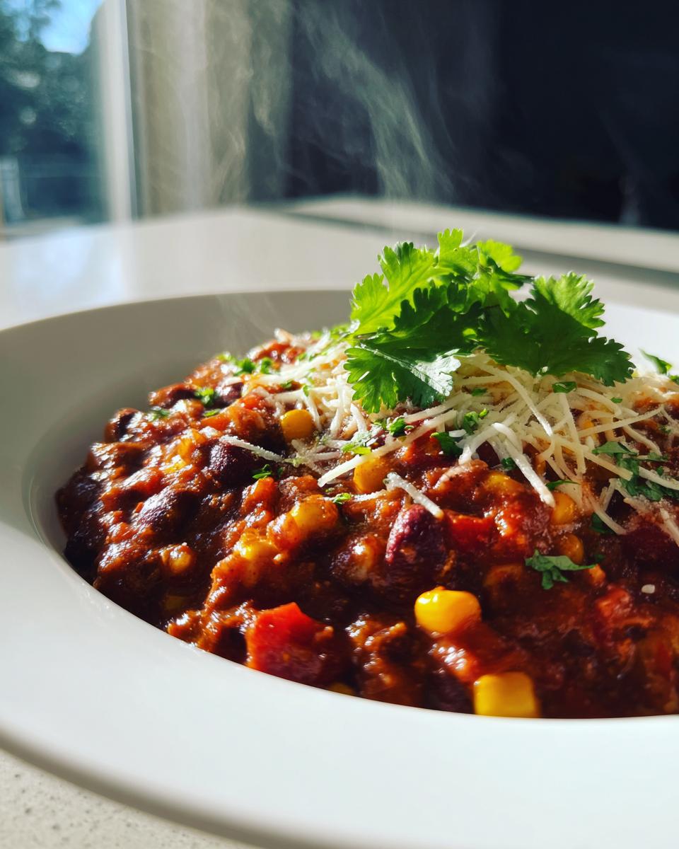 Crockpot Vegetarian Chili - detail 2