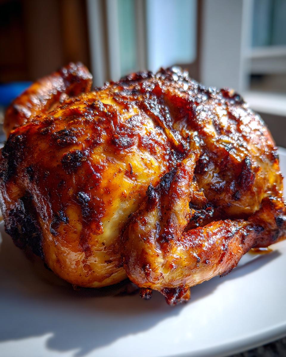 Dad's Beer Can BBQ Chicken - detail 3