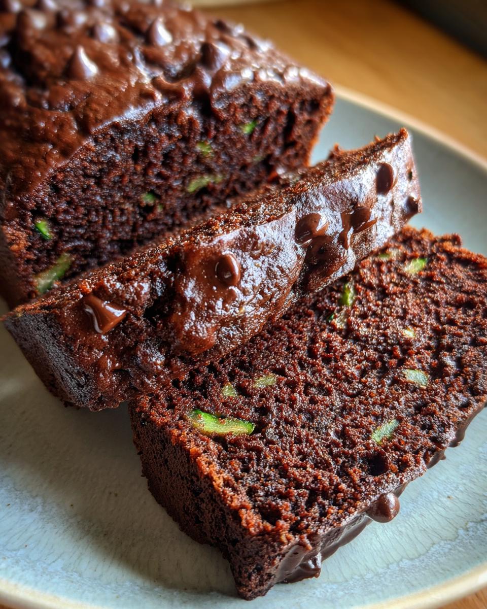 Double Chocolate Zucchini Bread - detail 1