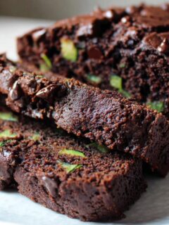 Double Chocolate Zucchini Bread