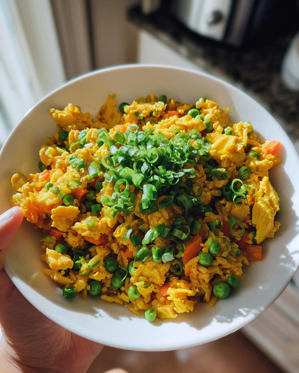Easy and Delicious Turmeric Fried Rice - detail 1