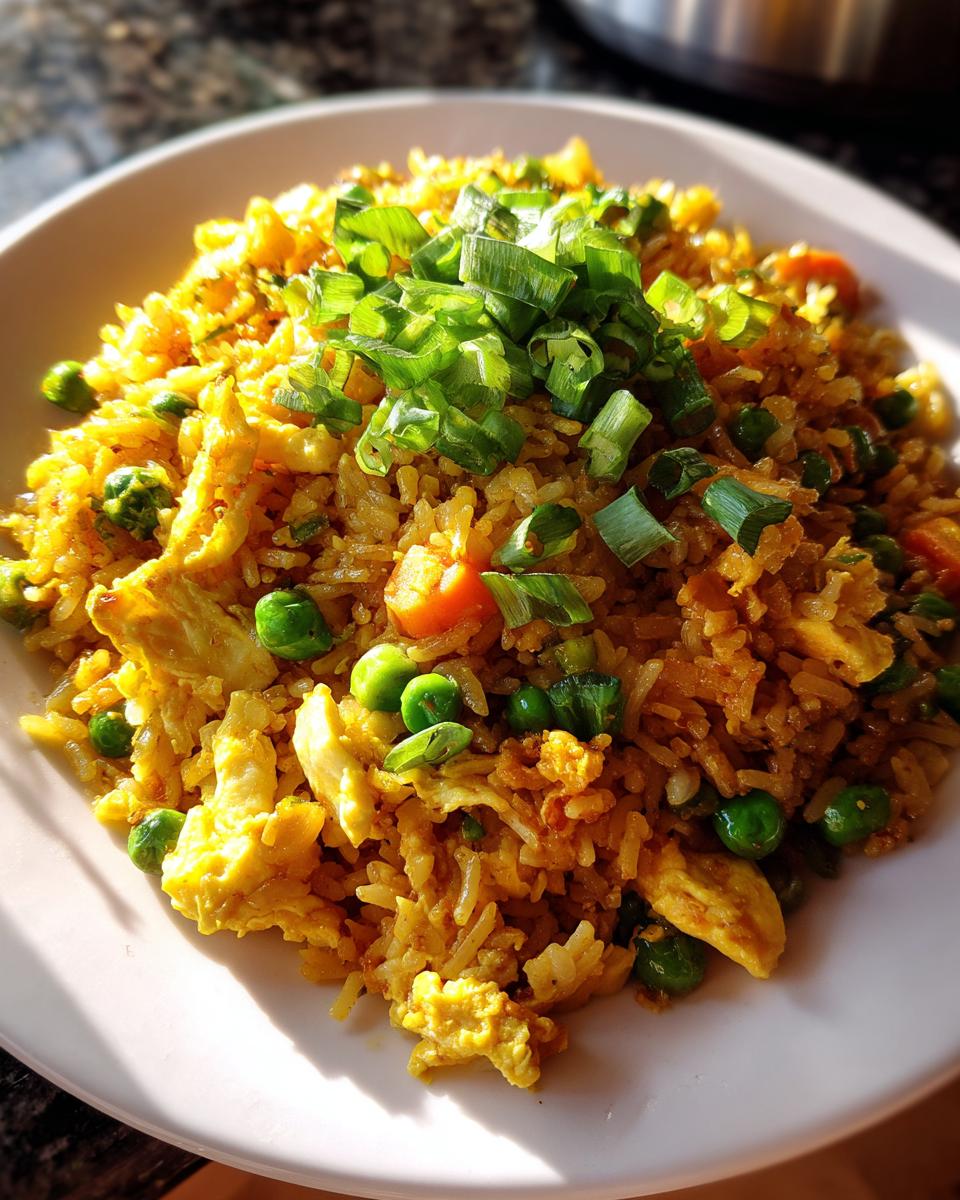 Easy and Delicious Turmeric Fried Rice - detail 3