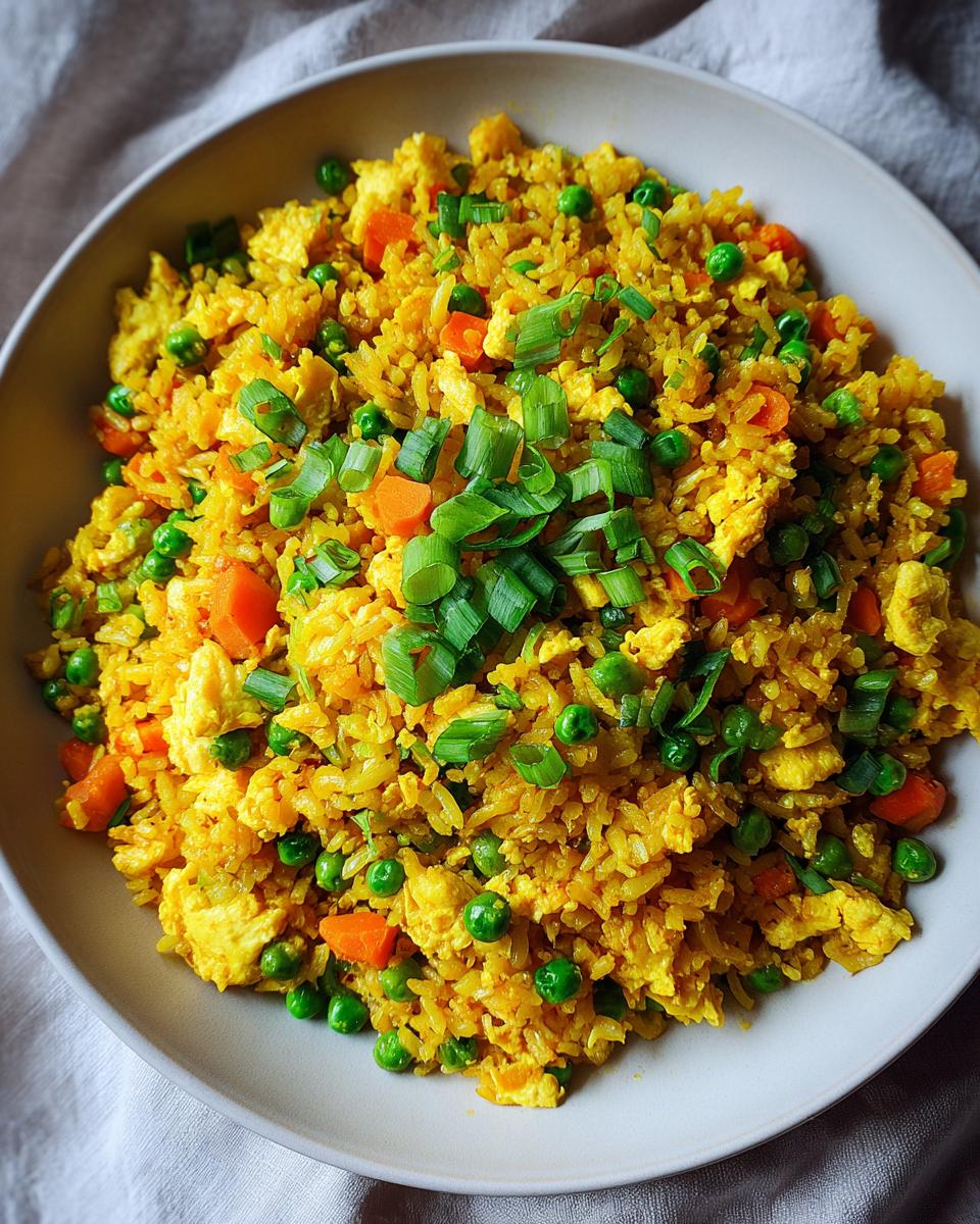 Easy and Delicious Turmeric Fried Rice - detail 3
