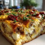 Everything Bagel Breakfast Casserole
