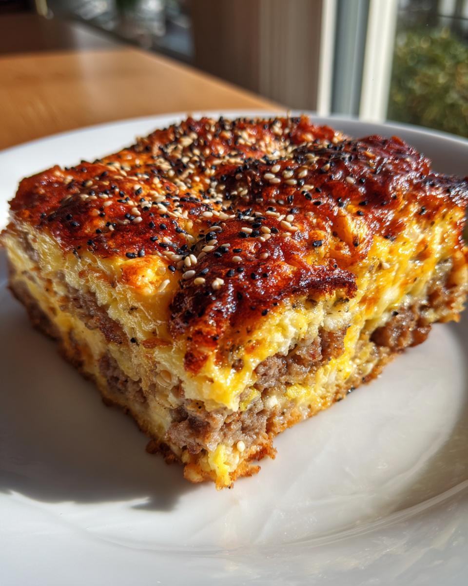 Everything Bagel Breakfast Casserole - detail 3