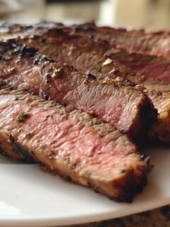 Father's Day Beer-Marinated Steak