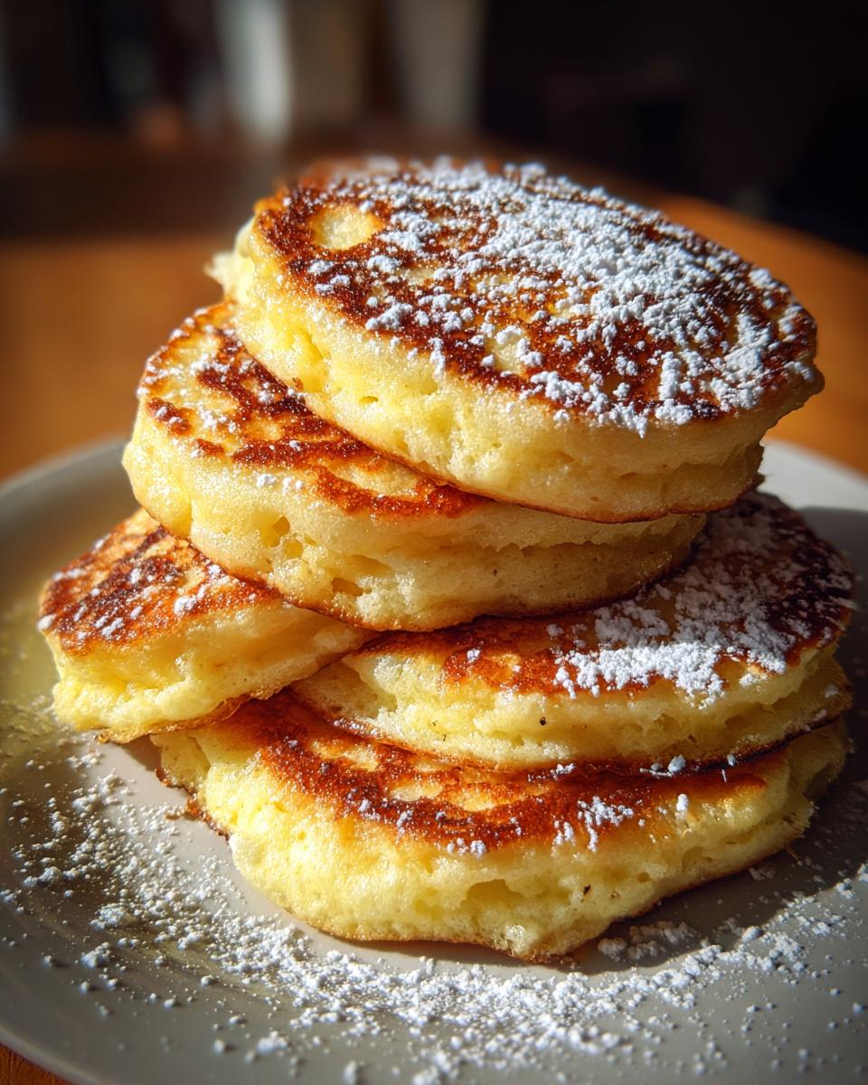Fluffy Lemon Ricotta Pancakes - detail 1