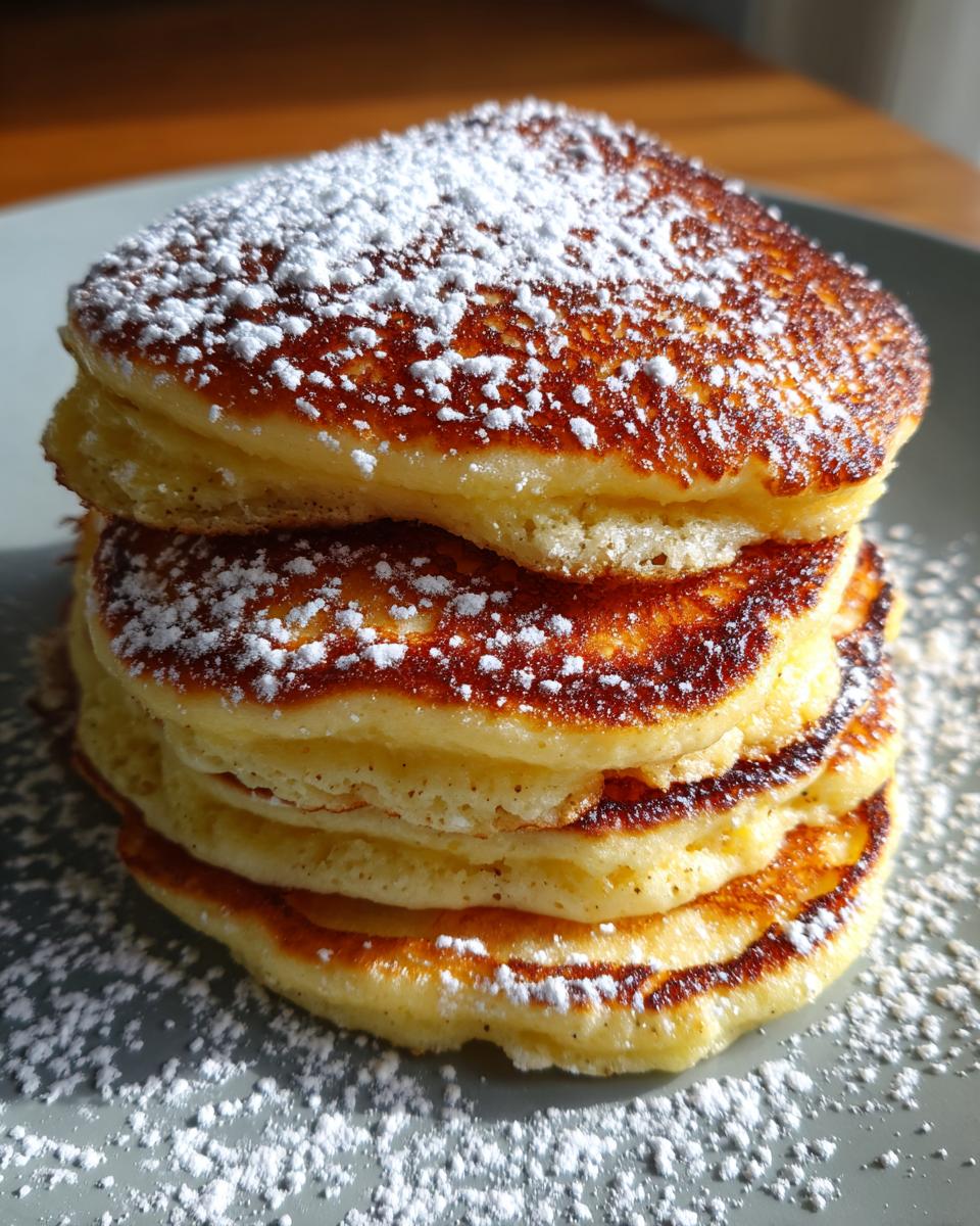 Fluffy Lemon Ricotta Pancakes - detail 2