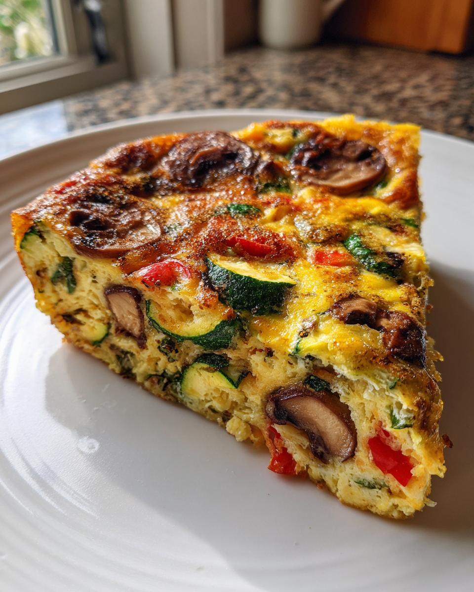 Garden Veggie Frittata - detail 2